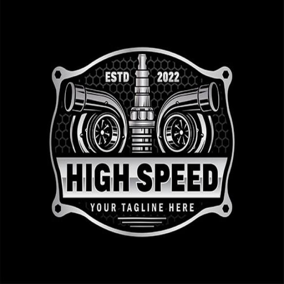 High Speed Automotive Logo Design