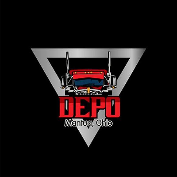 Illustration Vector Graphic Truck Log
