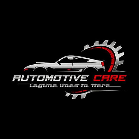 Logo Car Repair Company That Says Automotive Care
