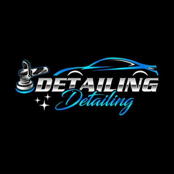 Speed Auto Detailing Car Wash Logo Design Template