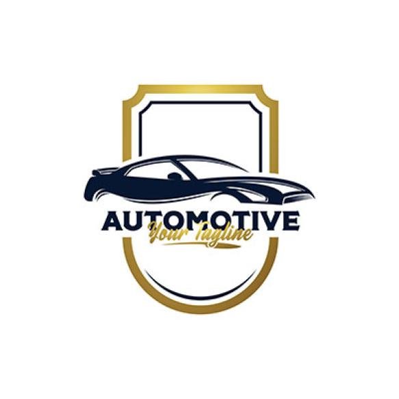 Vintage Automotive Sport Car Logo Design Template