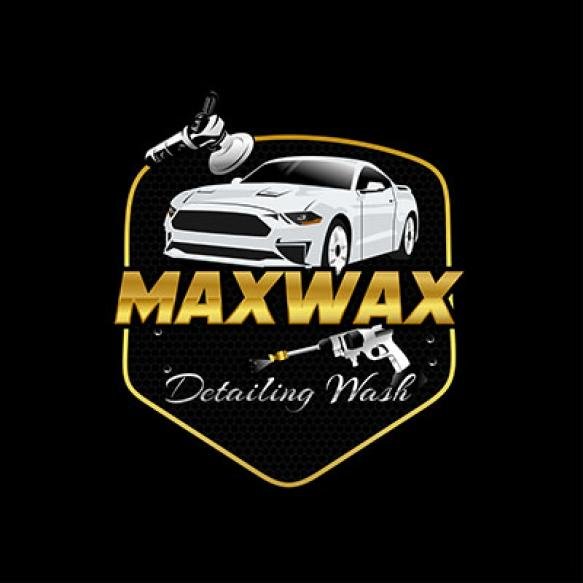 White Car Polish Automotive Logo Detailing