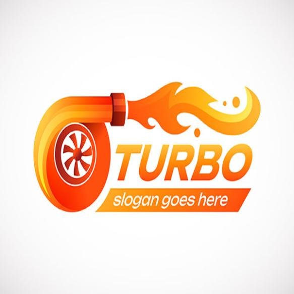 Gradient Turbo Logo Template