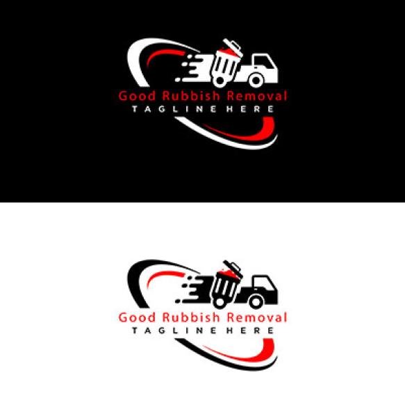 Logo Mobile Repair Company That Says Good Rubbish Removal