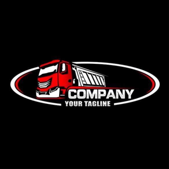 Truck Company Logo Icon Template