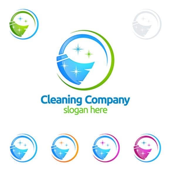 Cleaning Service Logo Design