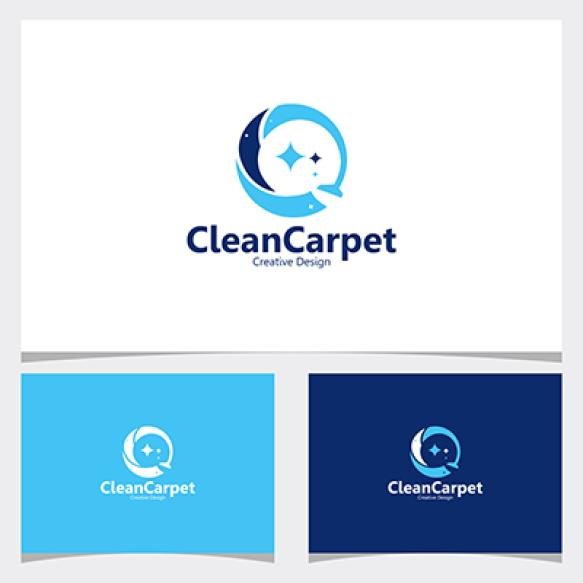 Sparkle Star Fresh Smile Creative Symbol Concept Wash Glare Laundry Cleaning Company Logo (1)
