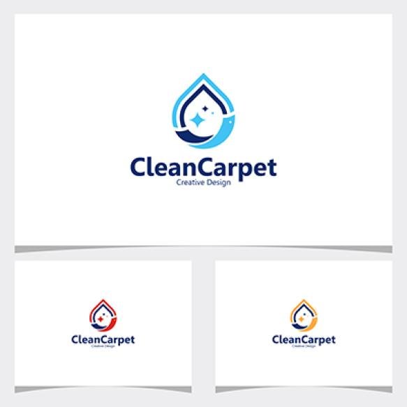 Sparkle Star Fresh Smile Creative Symbol Concept Wash Glare Laundry Cleaning Company Logo (2)