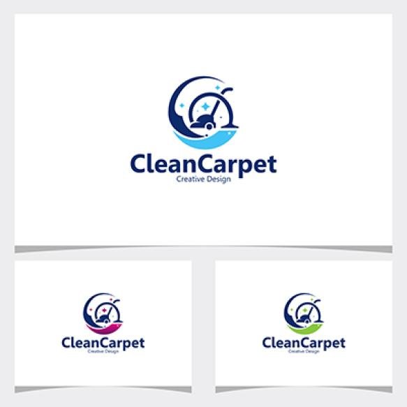 Sparkle Star Fresh Smile Creative Symbol Concept Wash Glare Laundry Cleaning Company Logo