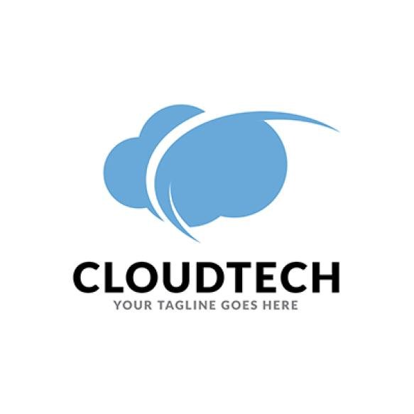 Cloud Logo Designs Template Tech Logo Designs Concept