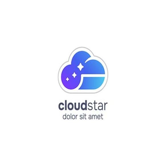 Colorful Cloud Flip With Star Logo (1)