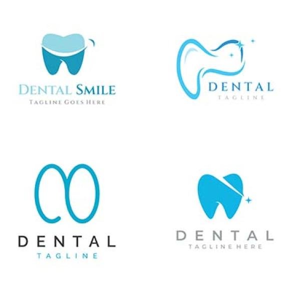 Abstract Dental Logo Template Design Dental Health Dental Care Dental Clinic Logo Health Dentist Cli