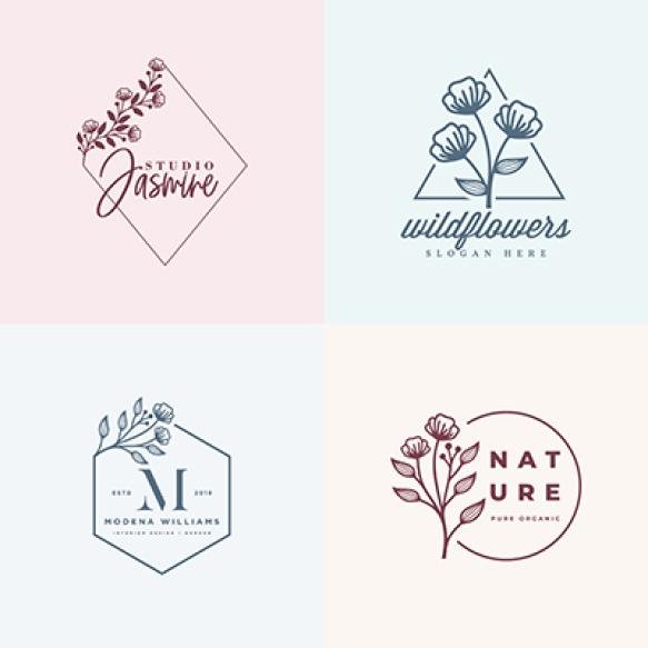 Feminine Logo Collections Template
