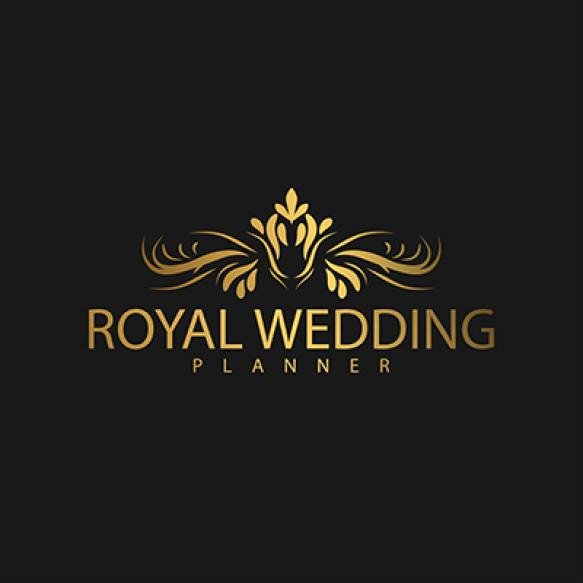 Logo Luxury With Golden Color