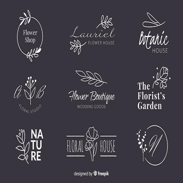 Pack Wedding Florist Logos