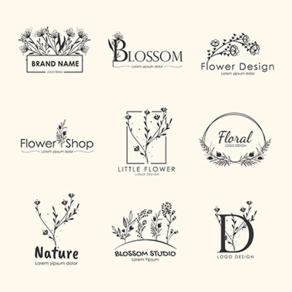 Floral Brands Logo Designs Collection