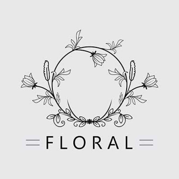 Flower Logo Vector Illustration Design Template
