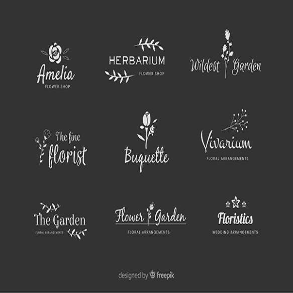 Pack Wedding Florist Logos 1
