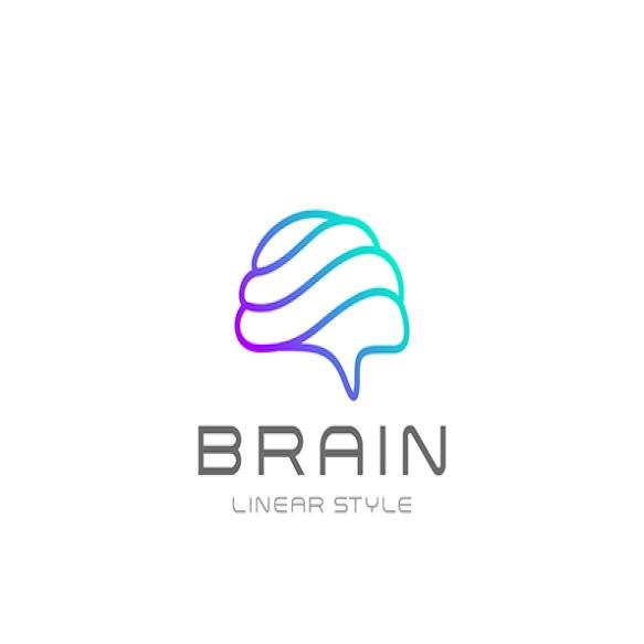Brain Artificial Intelligence Logo Design Ai Technology Brainstorm Logotype