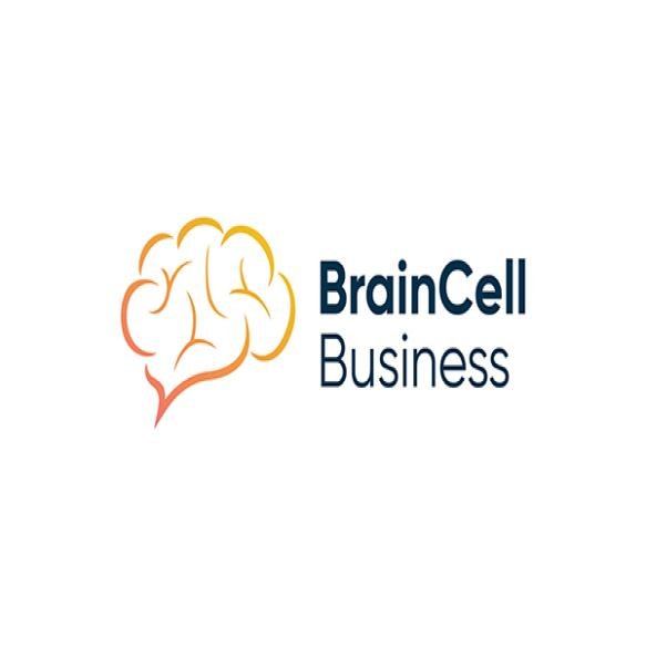 Brain Cell Smart Idea Logo Design