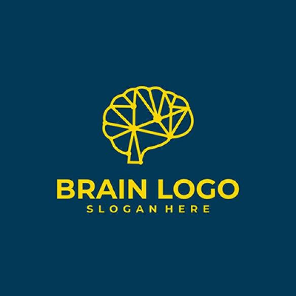 Brain Logo Vector Design Template (1)