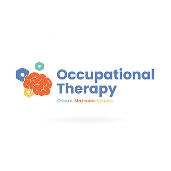 Hand Drawn Flat Design Occupational Therapy Logo