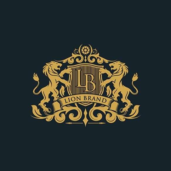 Heraldry Lion Brand Logo Design (1)