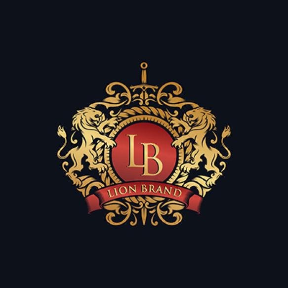 Heraldry Lion Brand Logo Design (2)