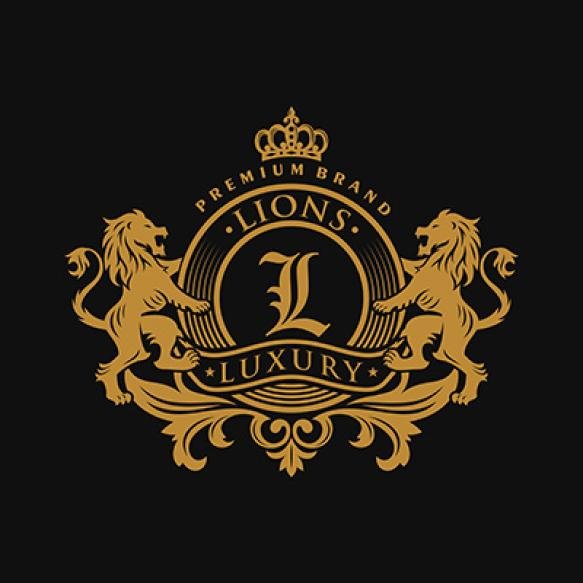 Heraldry Lion Luxury Design Template