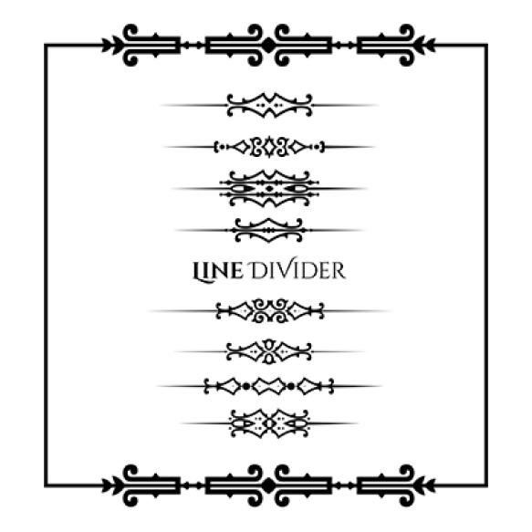 Ornament Line Divider Collection