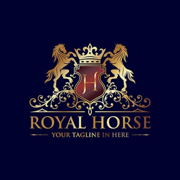 Vintage Horse Brand Illustration Logo