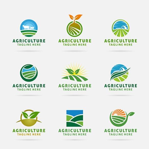 Collection Agriculture Logo Design