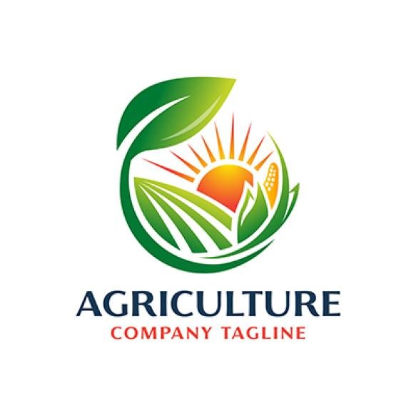 Farm Logo Fresh Style Circle Emblem
