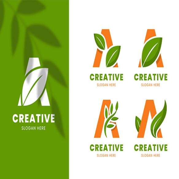 Flat Design Logo Templates