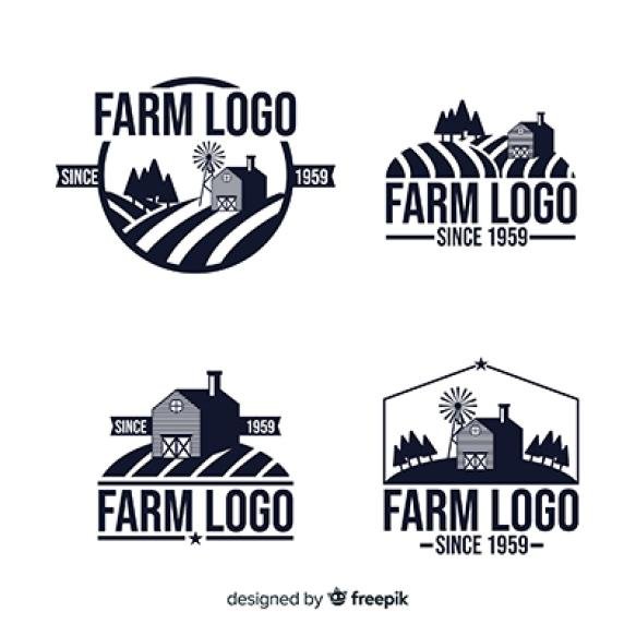 Flat Farm Logo Collection (1)