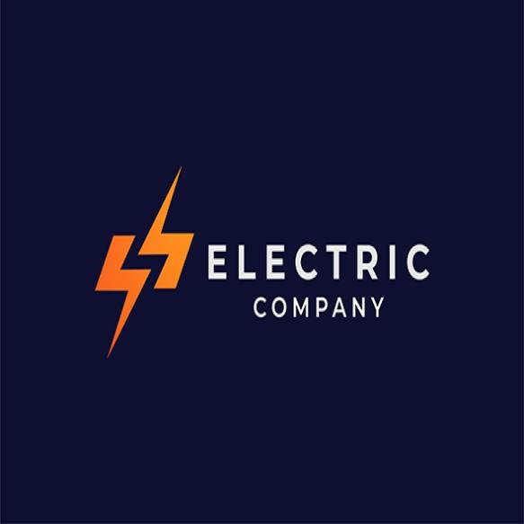 Electric Logo Letter S From Negative Space Lightning Bolt Tunder Bolt Design Logo Template (1)