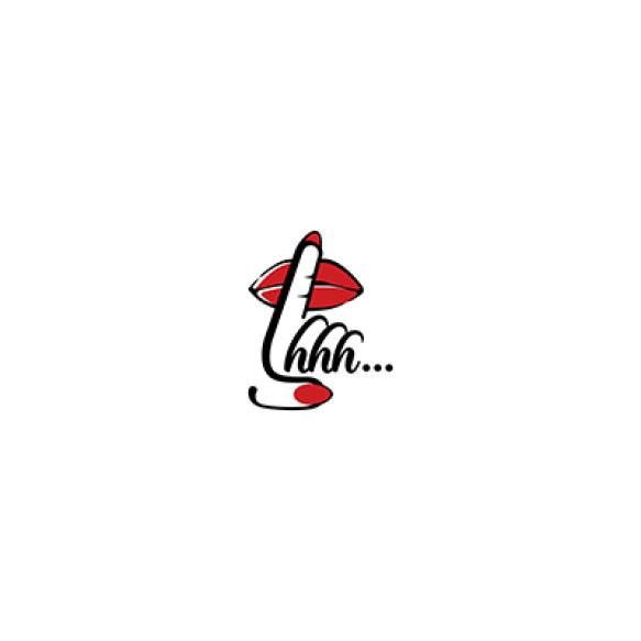 Finger Asking Silence Isolated White Background Shhh Hand Vector Line Drawing Icon Shush