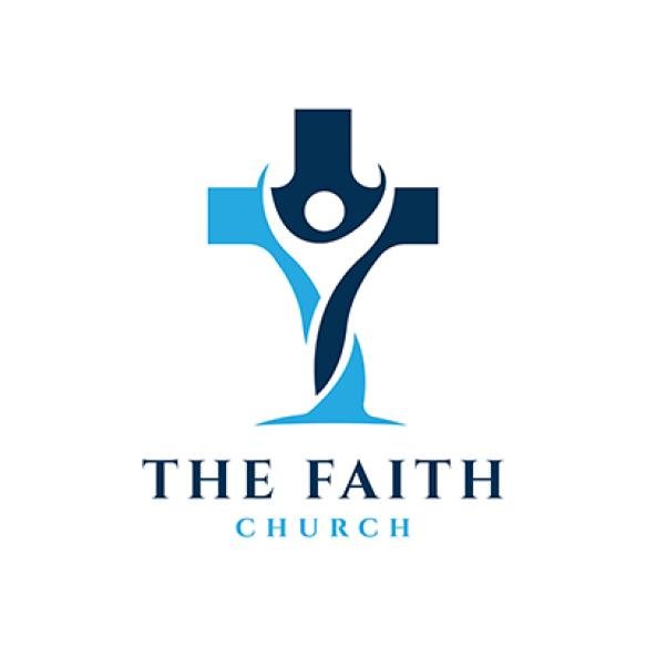 Faith Church Religion Logo Design Modern Simple Logo Concept