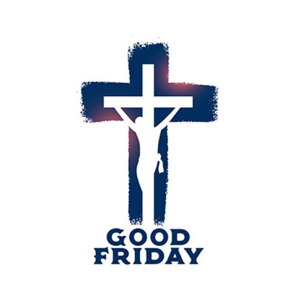 Good Friday Cross With Jesus Christ