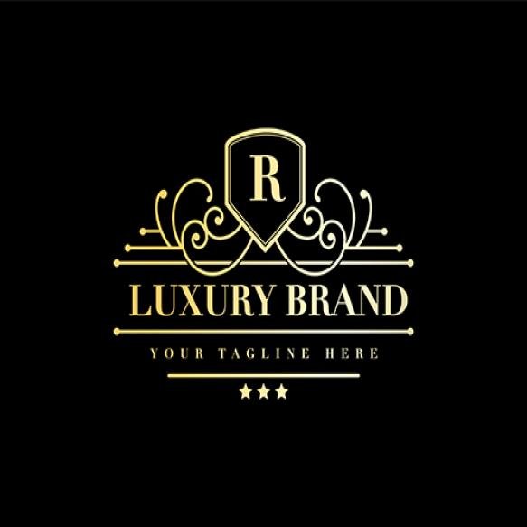 Antique Retro Luxury Victorian Calligraphic Emblem Heraldic Logo With Decorative Ornament