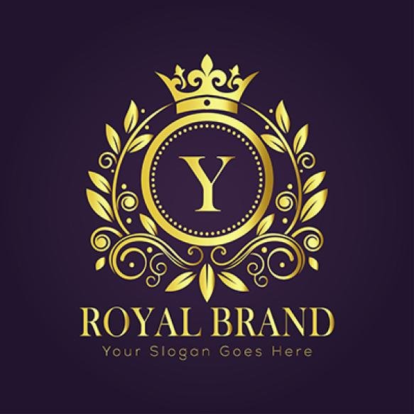 Letter Y Luxury Gold Logo Concept (1)