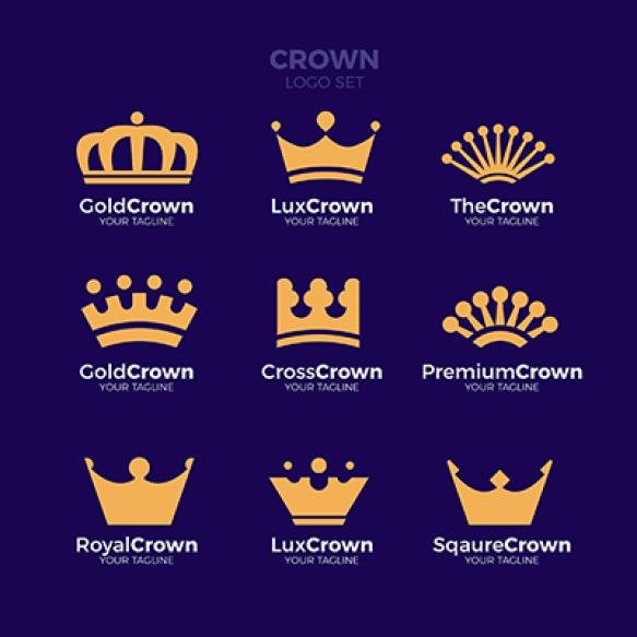 Luxury Crown Logo Collection