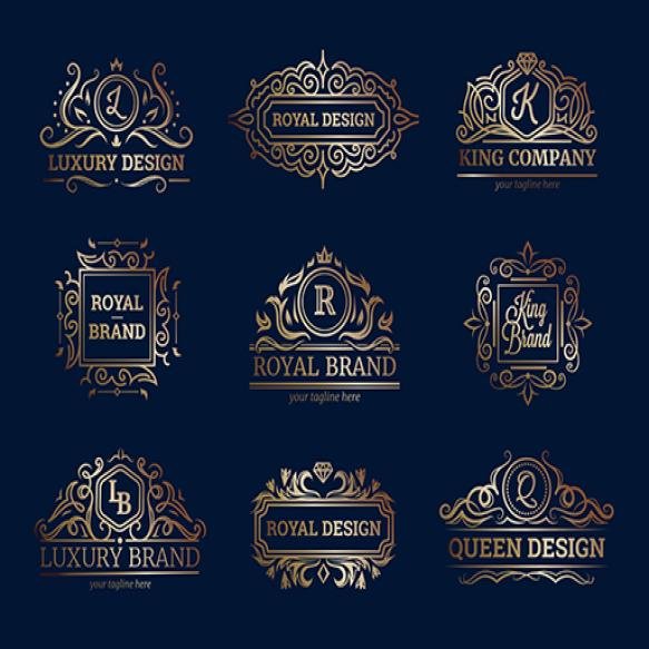 Luxury Labels Design Set With Premium Quality Symbols Flat Isolated Vector Illustration