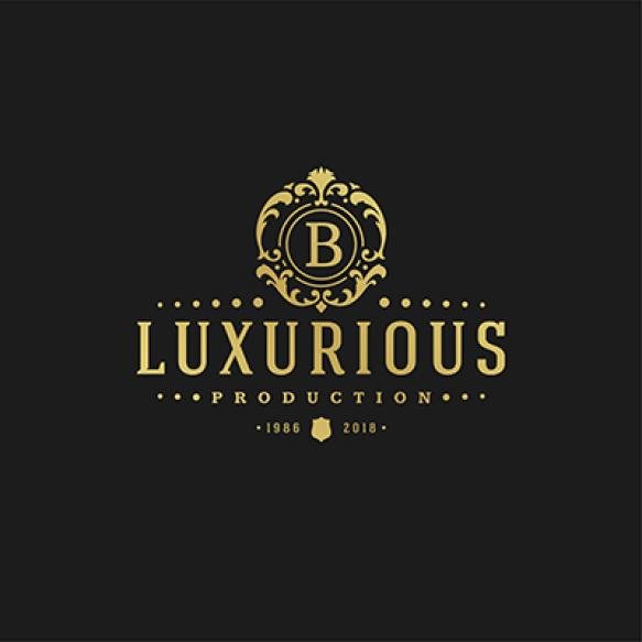 Luxury Letter B Logo Design Template Vector Illustration