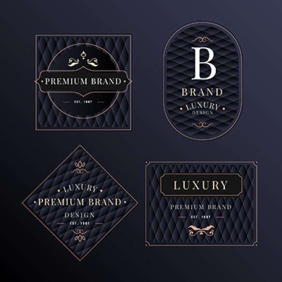 Luxury Retro Logo Template Collection