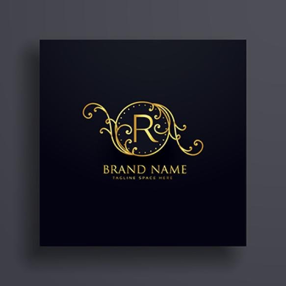 Royal Letter R Premium Logo Concept Design