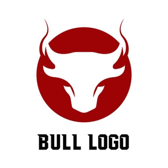 Elegance Bull Head Logo Design Bull Icon Bull Logo Design Vector Illustration Abstract Bull Logo