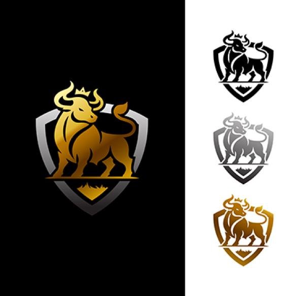 Logo Shield Bull