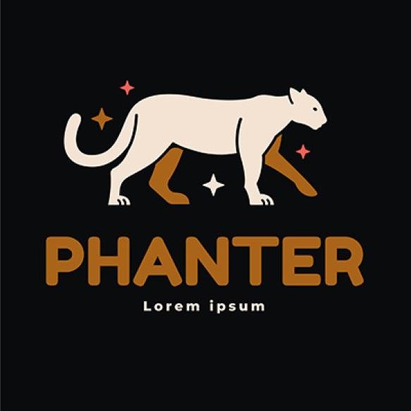 Creative Panther Logo Template (1)