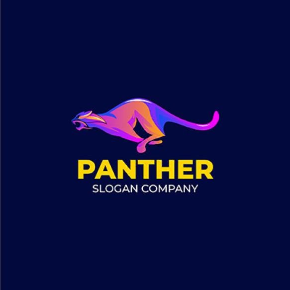 Creative Panther Logo Template (2)